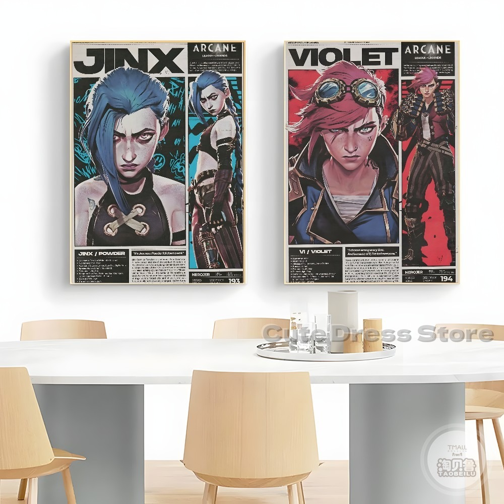 Arcane Canvas Print  Unframed  - огляд і ціна Esports Gaming Poster