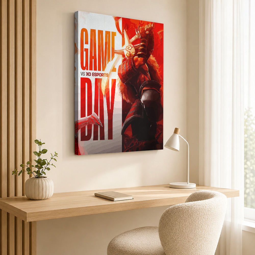 Game Day VS XO Esports Framed  - огляд і ціна Esports Gaming Poster