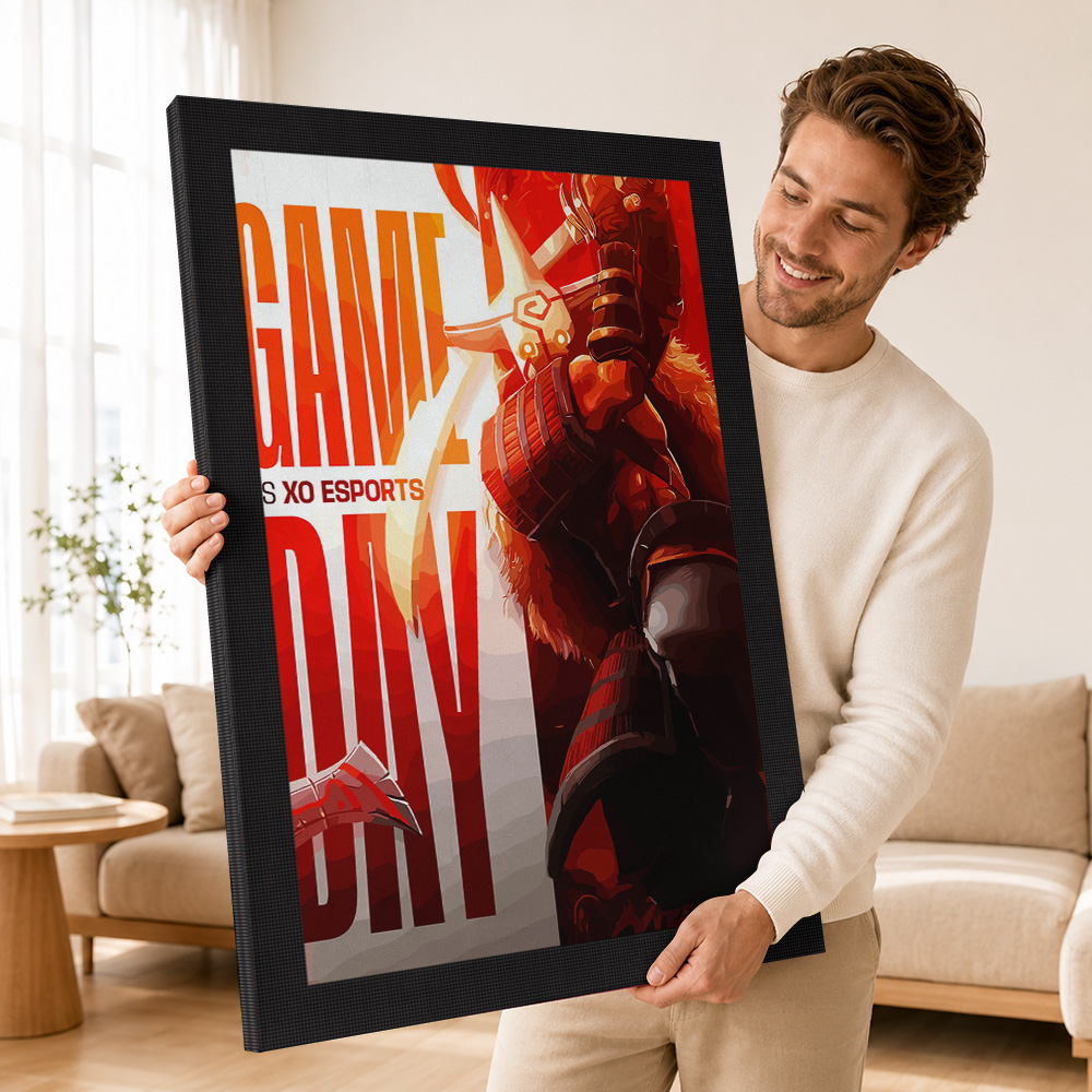 Game Day VS XO Esports Framed  - огляд і ціна Esports Gaming Poster