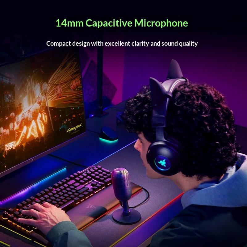 Razer Seiren V3 Mini USB Conde - огляд і ціна Streaming Mic Condenser