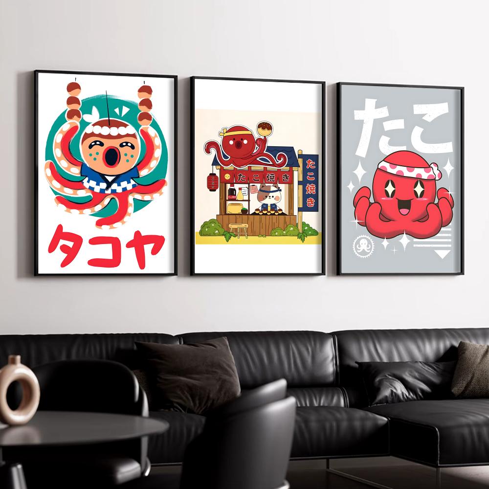 Cute Takoyaki Poster Wall Post - огляд і ціна Esports Gaming Poster