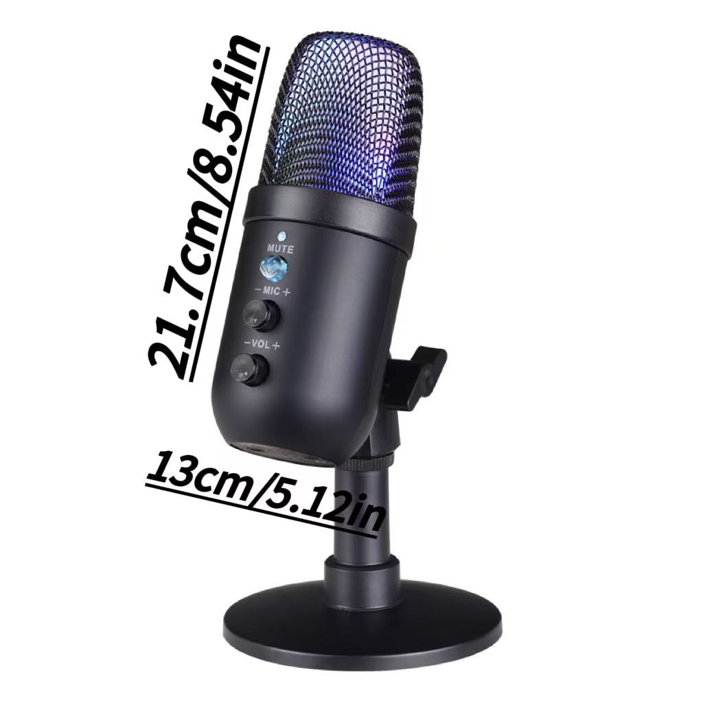 FUHAM MU1000 RGB USB Condenser - огляд і ціна Streaming Mic Condenser