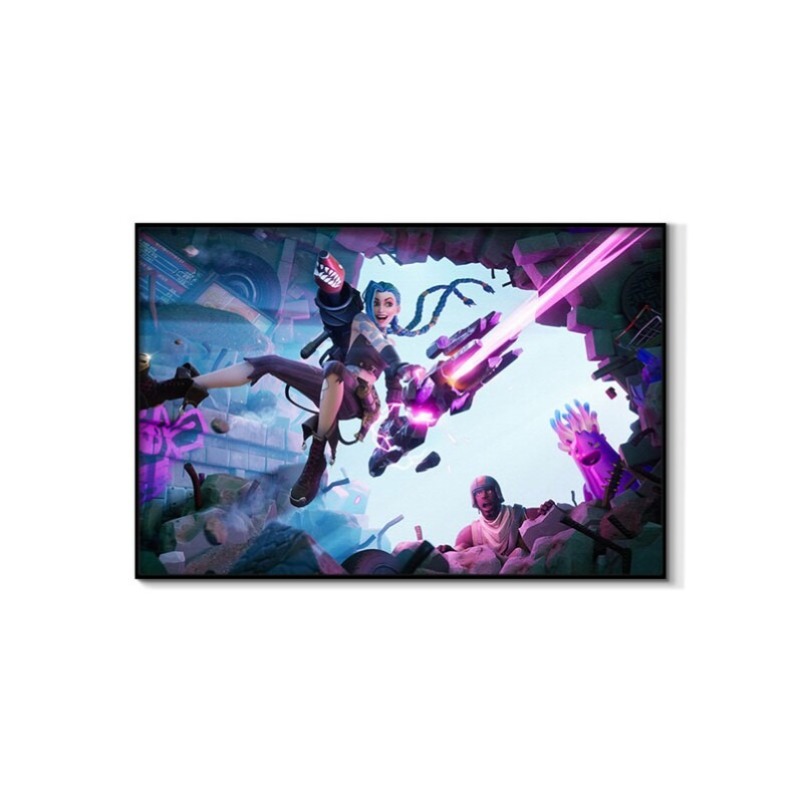 Arcane Jinx Double Version Unf - огляд і ціна Esports Gaming Poster