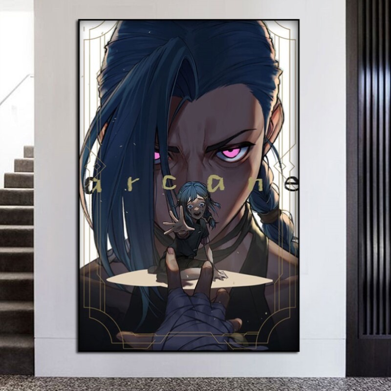 Arcane Jinx Double Version Unf - огляд і ціна Esports Gaming Poster