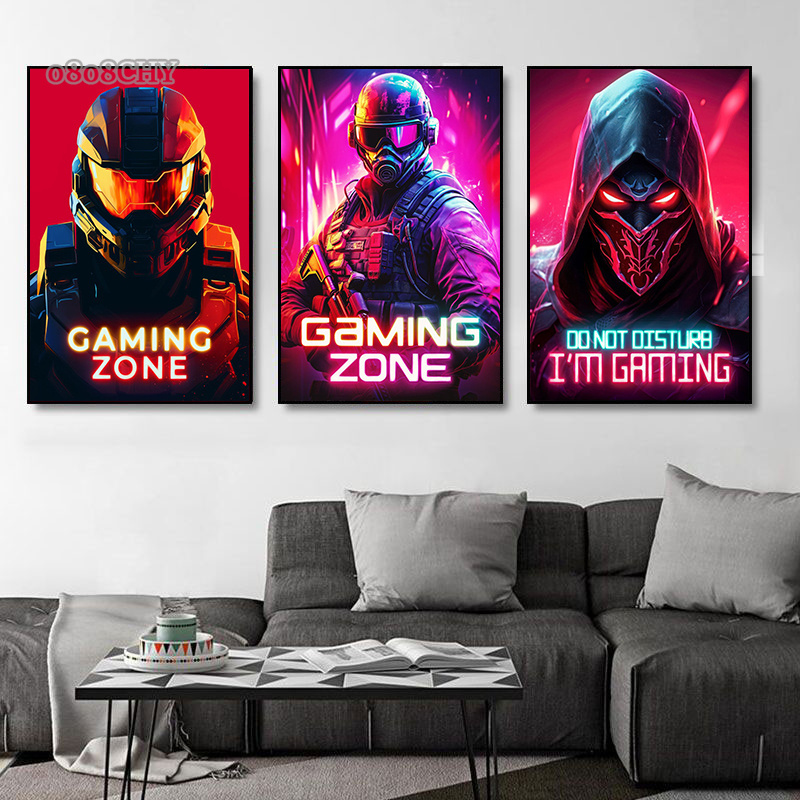 Dragon Assassin Space Armor Ga - огляд і ціна Esports Gaming Poster