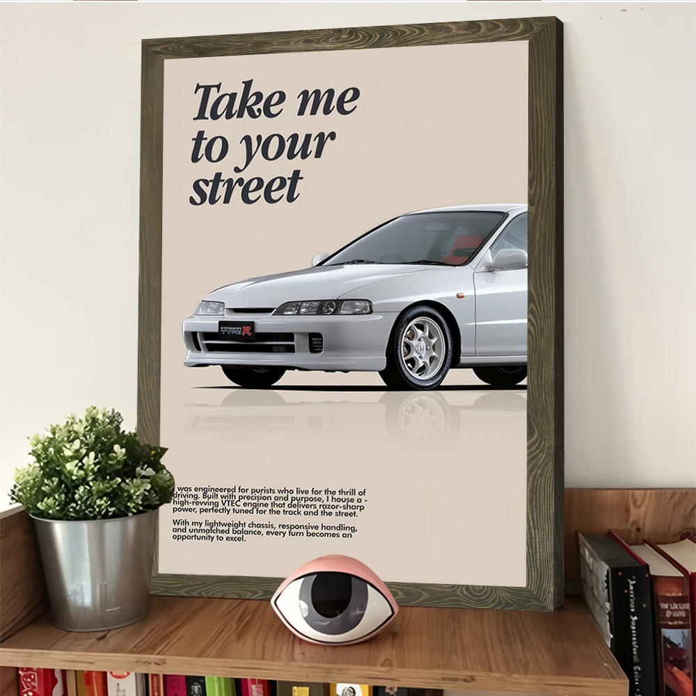 Sports Car Integra Type R Prin - огляд і ціна Esports Gaming Poster