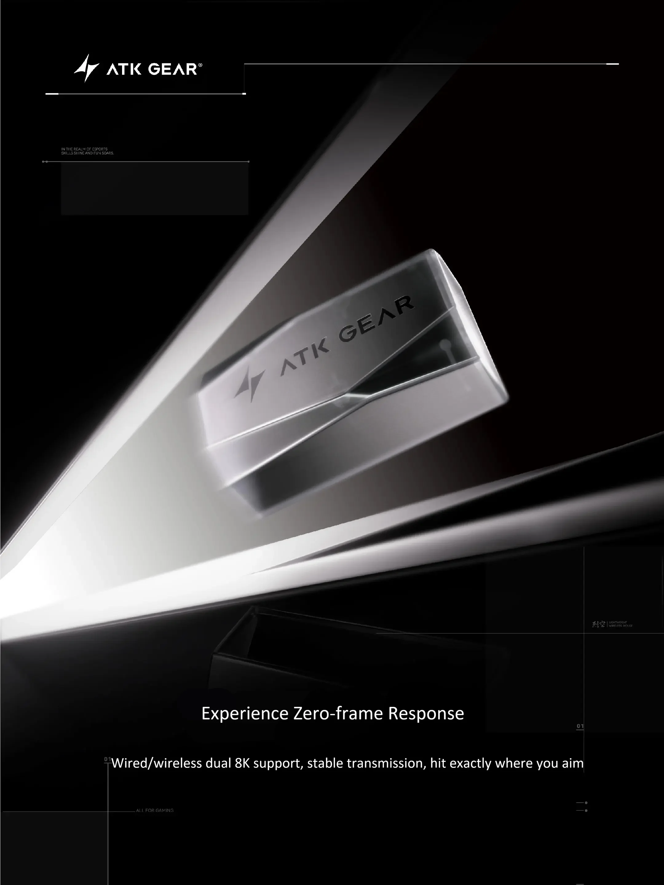 ATK ZERO Fog-Translucent 39g U - огляд і ціна Zero Esports Gaming Gear