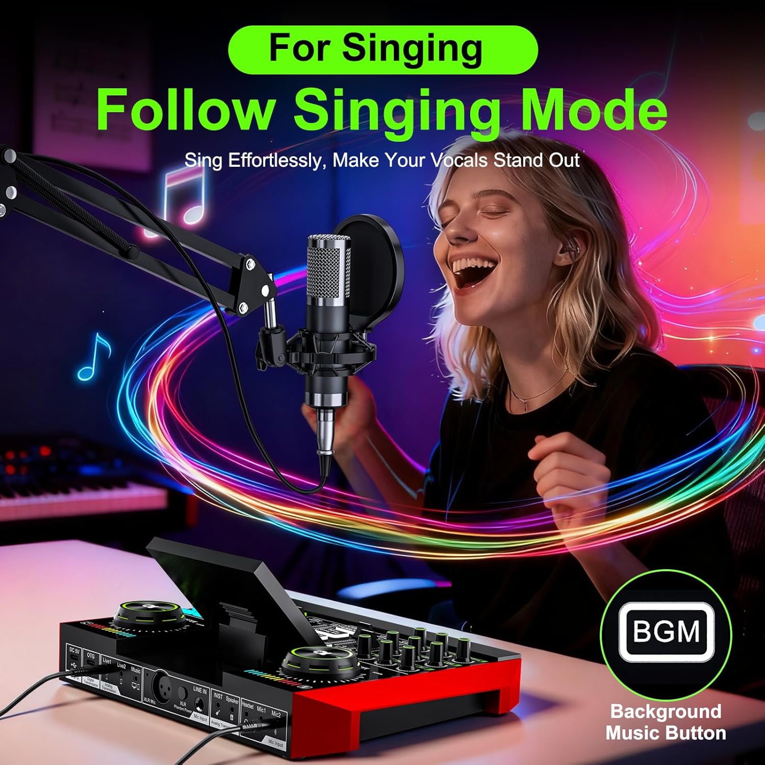 Tenlamp G10 Live Streaming Aud - огляд і ціна Streaming Mic Condenser