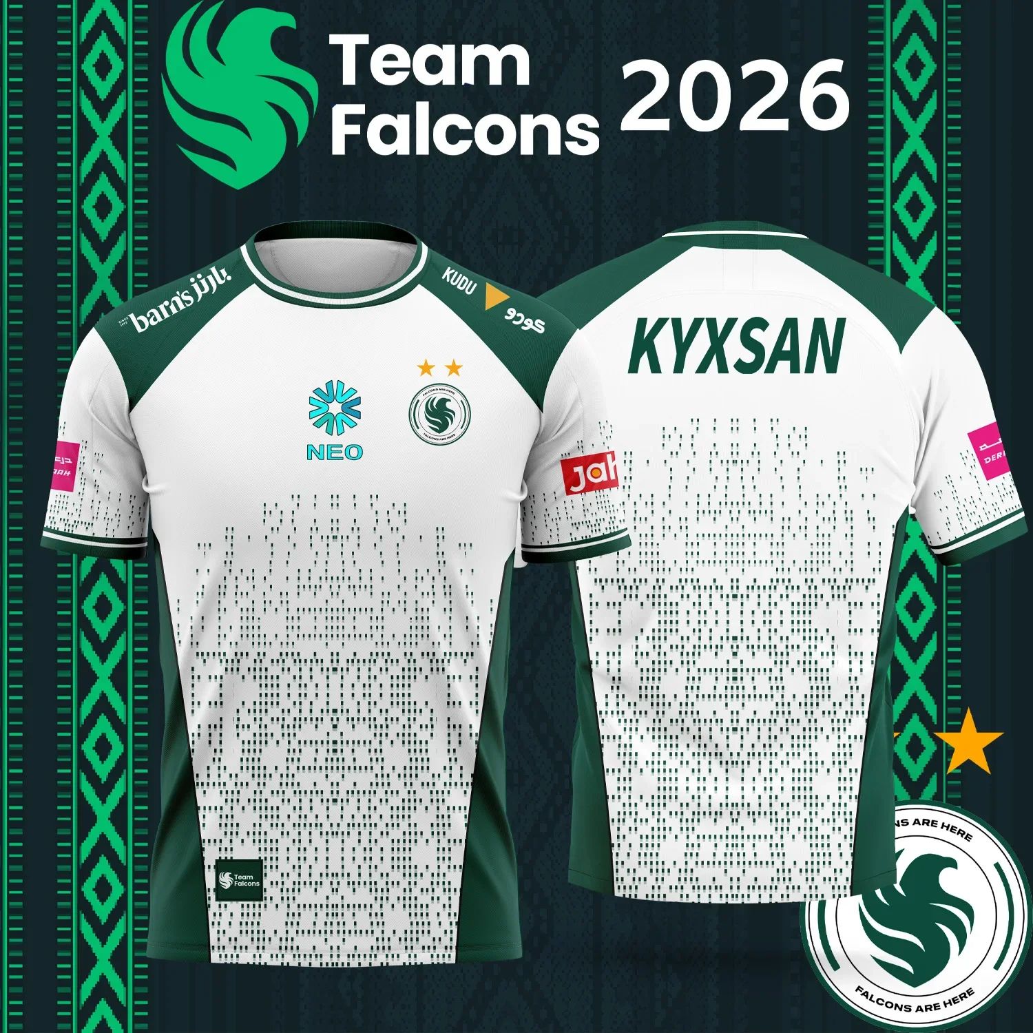 2026 New TEAM  Falcons   Espor - огляд і ціна Esports Gaming Teams