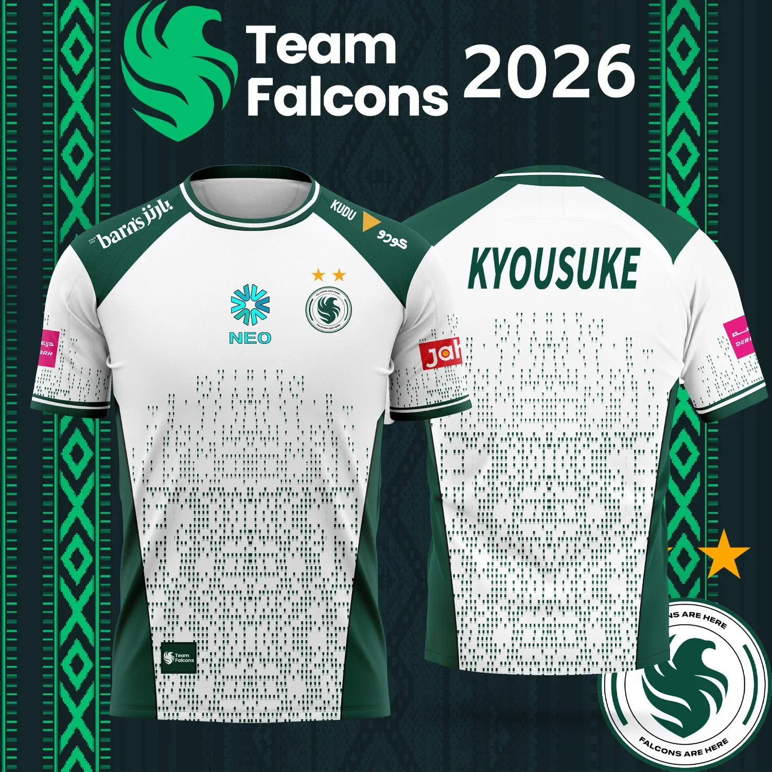 2026 New TEAM  Falcons   Espor - огляд і ціна Esports Gaming Teams