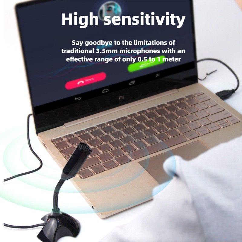 Small USB Desktop Computer Mic - огляд і ціна Streaming Mic Condenser