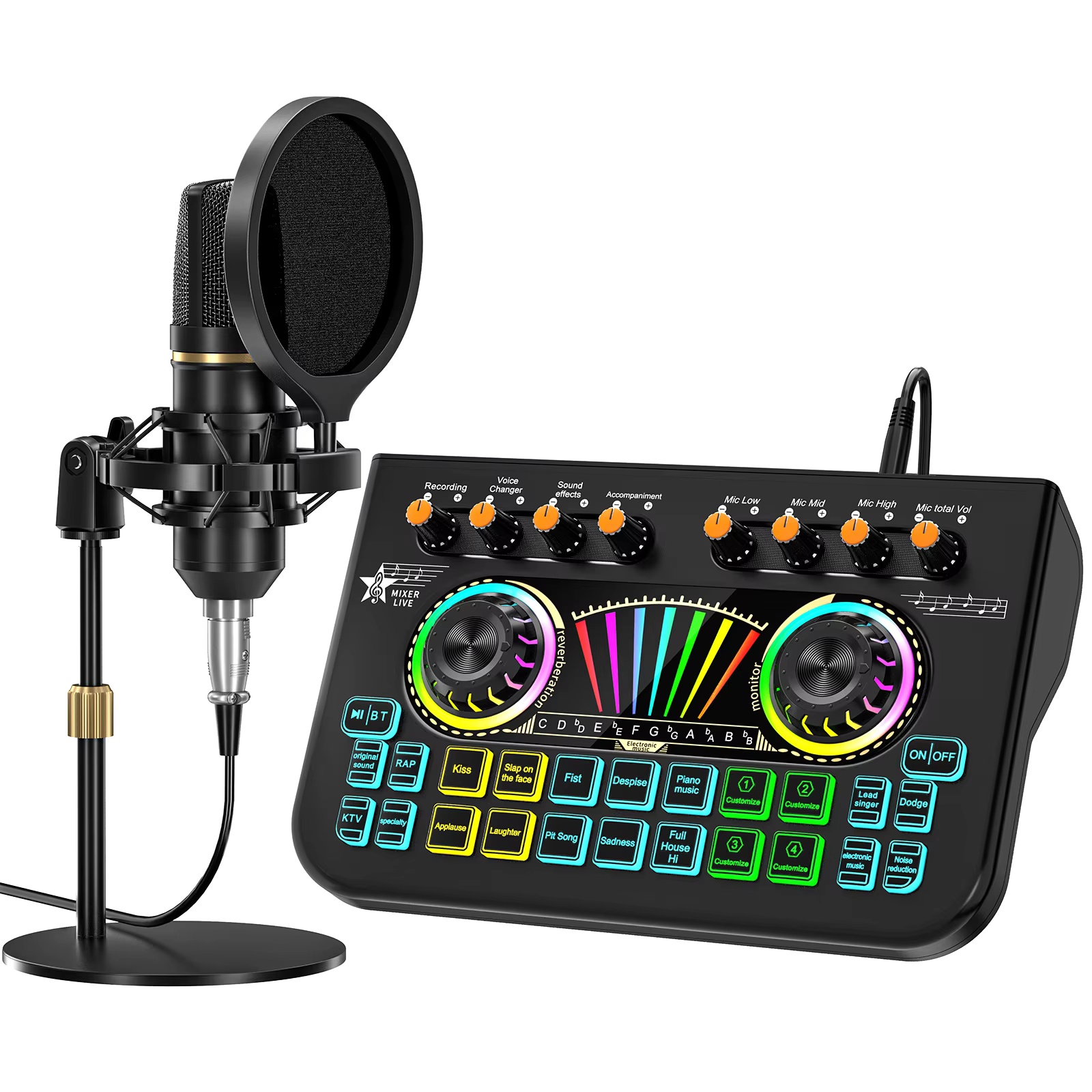 Tenlamp X3 BM800 Podcast Micro - огляд і ціна Streaming Mic Condenser